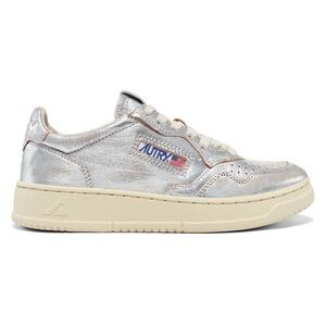 Autry Medalist sneaker in silver